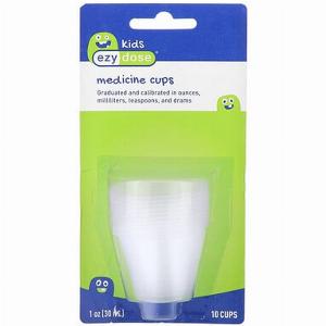 Ezy Dose Gobelets pour médicaments pour enfants 10 gobelets pour enfants 30 ml