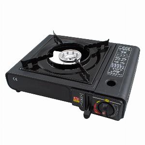 Fornellino a GAS Portatile da Campeggio in Valigetta Fornello Singolo da Esterno