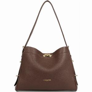 Sconto 20 su Borsa Hobo grande in pelle fiore di LANCASTER