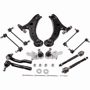 12 Pcs Suspension Front Lower Control Arm Tie Rods compatible for Toyota Camry 2007  2011