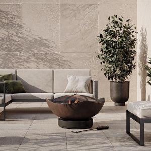 Enjoy 50 Discount on 32Inch Copper Steel Outdoor Fire Pit with Screen