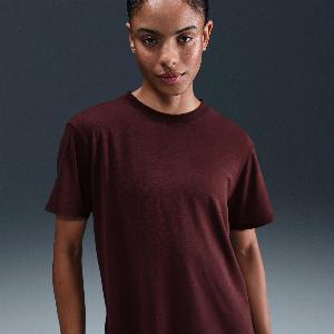Nike One Relaxed Womens DriFIT ShortSleeve Top  Red  PolyesterCottonElastane