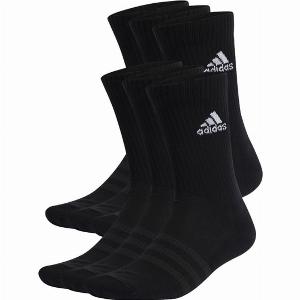 Kickz Réduction de 20% sur le pack de 6 chaussettes Adidas Cush Crew noires