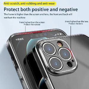 Luxury Clear Soft Silicone Phone Case For iPhone 14 12 11 13 Pro Max Plus 14Pro 14Plus 14promax Shockproof Lens Camera Protection TPU Back Cover Shell For iPhone 12 clear
