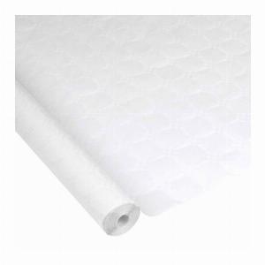 Nappe en Papier damassée  Blanc  118 x 50 m
