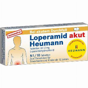 Loperamid Akut Heumann 10 ST jetzt nur 154  66  sparen