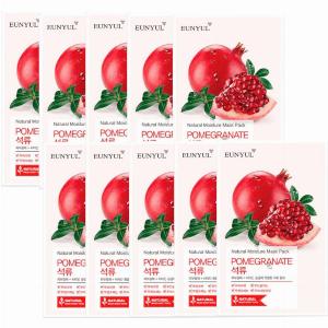 EUNYUL  Natural Moisture Mask Pack  Pomegranate  10pcs set