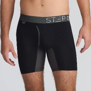 Get 24 Discount on Black Currant Boxer Briefs with Fly Design