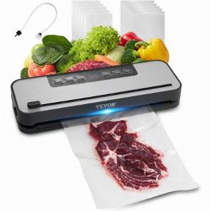 VEVOR 5in1 Vakuumiergerät Vakuumierer Folienschweißgerät 100W 10 Beutel