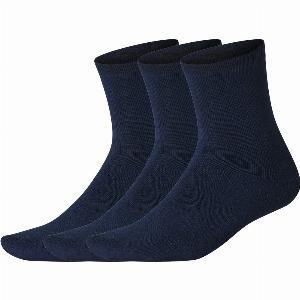 esmara Lot de 3 paires de chaussettes thermiques Homme bleu foncé 3942