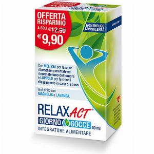 Relax Act Giorno Gocce 40ml ora a 515 con sconto del 26