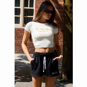 Get 28 Off Kaiia Stay Hydrated Lemon Graphic Baby TShirt in Buttermilk