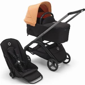 Bugaboo Dragonfly Kinderwagen mit Liegewanne Midnight Black jetzt 1149