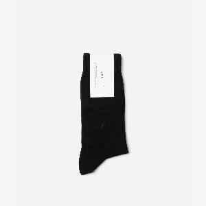 Jak Chaussettes En Coton Noires Haute Pour Mollets