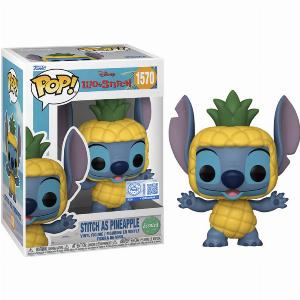 Stitch as pineapple  lilo et stitch  figurine funko pop  exclusive special edition  scented