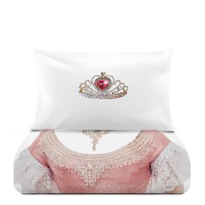 Set copripiumino singolo rosa per bambini Princess ora a 2990
