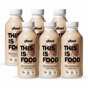 yfood Ready to Drink Complete Meal Classic Choco 500ml x 6