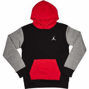 Jordan Brooklyn Kids Hoodies  Black  Size 10  12 Years  Cotton Fleece