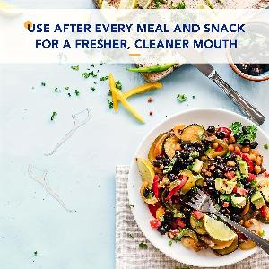 50 pezzi Conteggio Stuzzicadenti con Filo Interdentale con Scatola di Conservazione Sigillata Cura Orale Portatile Monouso Stuzzicadenti con Filo Interdentale Un Musthave per i Viaggi Quotidiani 50pcs