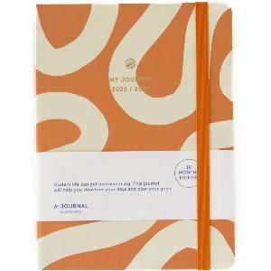 20252026 Academic Diary  A5  Flow Orange