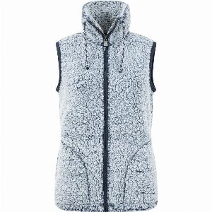 Weird Fish Raia Cosy Fleece Gilet Navy Size 10