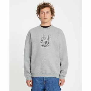 Volcom Sweatshirt Noder  HEATHER GREY