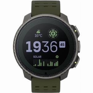 Suunto Vertical Titanium Solar Forest Digital Silicone Strap Unisex Smart Watch SS050859000