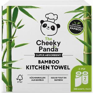 The Cheeky Panda Bamboo Kitchen Towel  Pack of 2