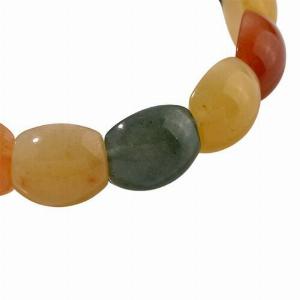 Mehrfarbiges Aventurin Armband  flexibel  a 20000 ct