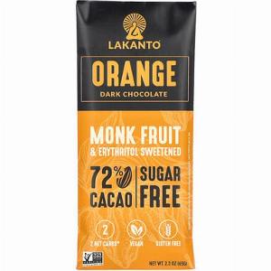 Lakanto Orange Dark Chocolate dunkle Orangenschokolade 65 g 23 oz