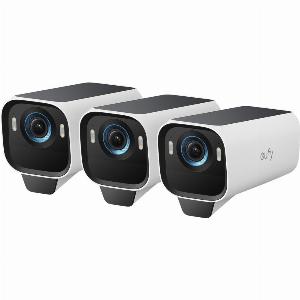 Caméras additionnelles eufyCam S3 Pro pack de 3 white