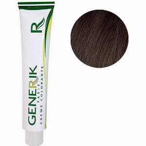 Générik Coloration Sans amoniaque N415 Chatain Cendré Acajou 100 ML