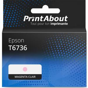 Cartouche compatible Epson T6736  Magenta clair