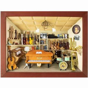 3DHolzkunst Musikalische Motive für kreative Raumgestaltung