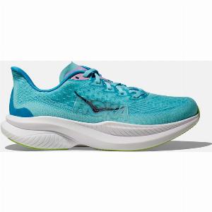 HOKA Womens Mach 6 in CloudlessWaterpark Size 75