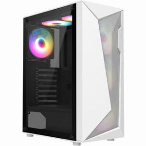 Enjoy 22 Discount on the CiT Carisma White Mid Tower Gaming Case