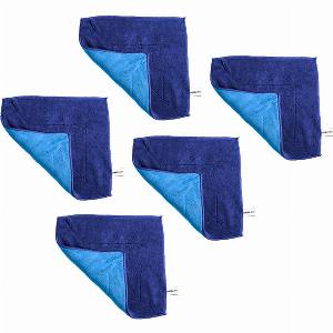 MicrofasertuchSet 30x30 cm 5tlg HellblauBlau