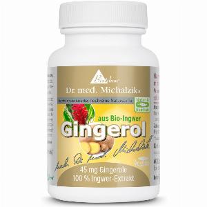 Gingerol from Organic Ginger  45 mg Gingerols  60 Capsules  Dr med Michalzik