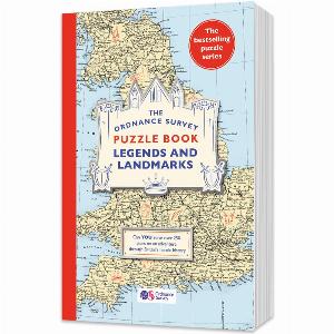Ordnance Survey Puzzle Book Legends Landmarks OS Puzzle Book 5