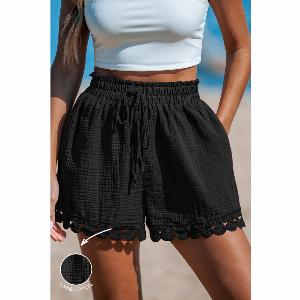 Veste courte style paperbag avec dentelle de 2490  à 2370 
