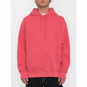 Volcom Sweat à capuche Single Stone  WASHED RUBY