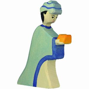 Holztiger Caspar blau