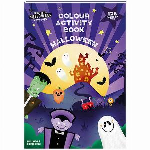 Halloween Colour  Activity Book with Stickers