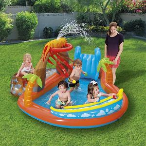 Bestway Lava Lagoon Paddling Pool Play Centre
