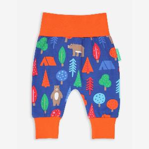 Organic Camping Bear Print Yoga Pants  36m  68cm