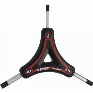 Chiave Brugola a Y Tripla 2253mm con Impugnatura Ergonomica per Bici e Sport