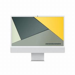 Apple iMac 24 45K Display 2024 M4 8Core CPU  8Core GPU 256 GB SSD 16 GB argento  Ricondizionato  Come nuovo  Grade A