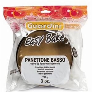 MondoTop Sconto del 44% su set di 3 stampi in carta forno per panettone 750g 8006043008791