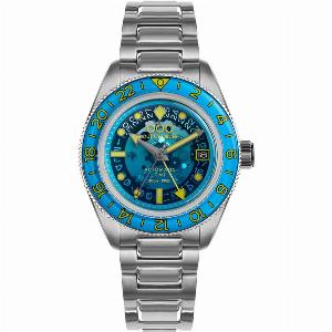 Get 20 Discount on Limited Edition Angelo Azzurro Automatic GMT Watch