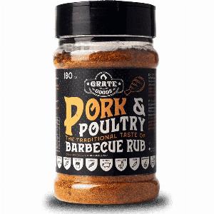 Sconto del 29 su Rub Barbecue Pork e Poultry da 180 gr di Grate Goods